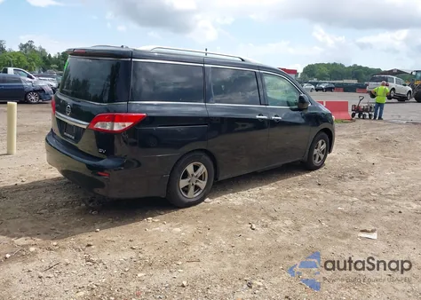 2013 Nissan Quest Sv from USA, damaged, VIN JN8AE2KPXD9069604